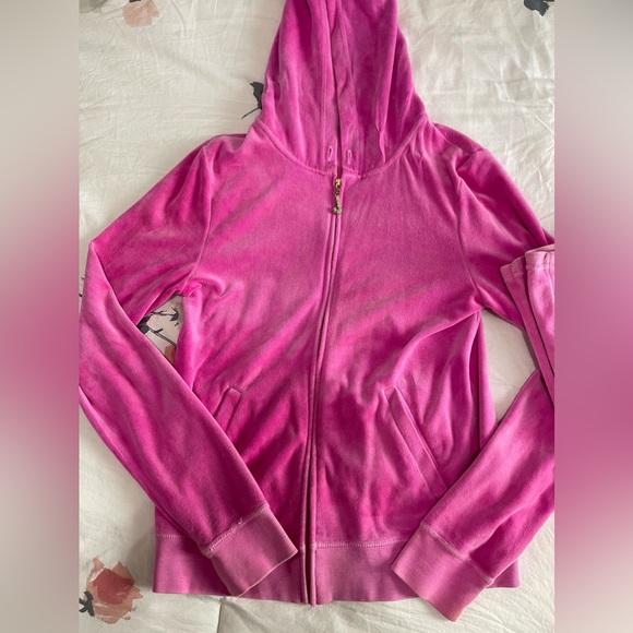 Juicy Couture Tops Y2k Vintage Hot Pink Juicy Couture Sweatsuit Juicy Couture Tops Y2k Vintage Hot Pink Juicy Couture Sweatsuit